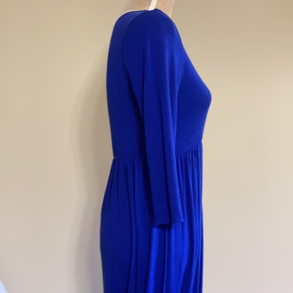 Maternity Maxi Dress in Royal Blue - size Medium - Picture 3 of 7
